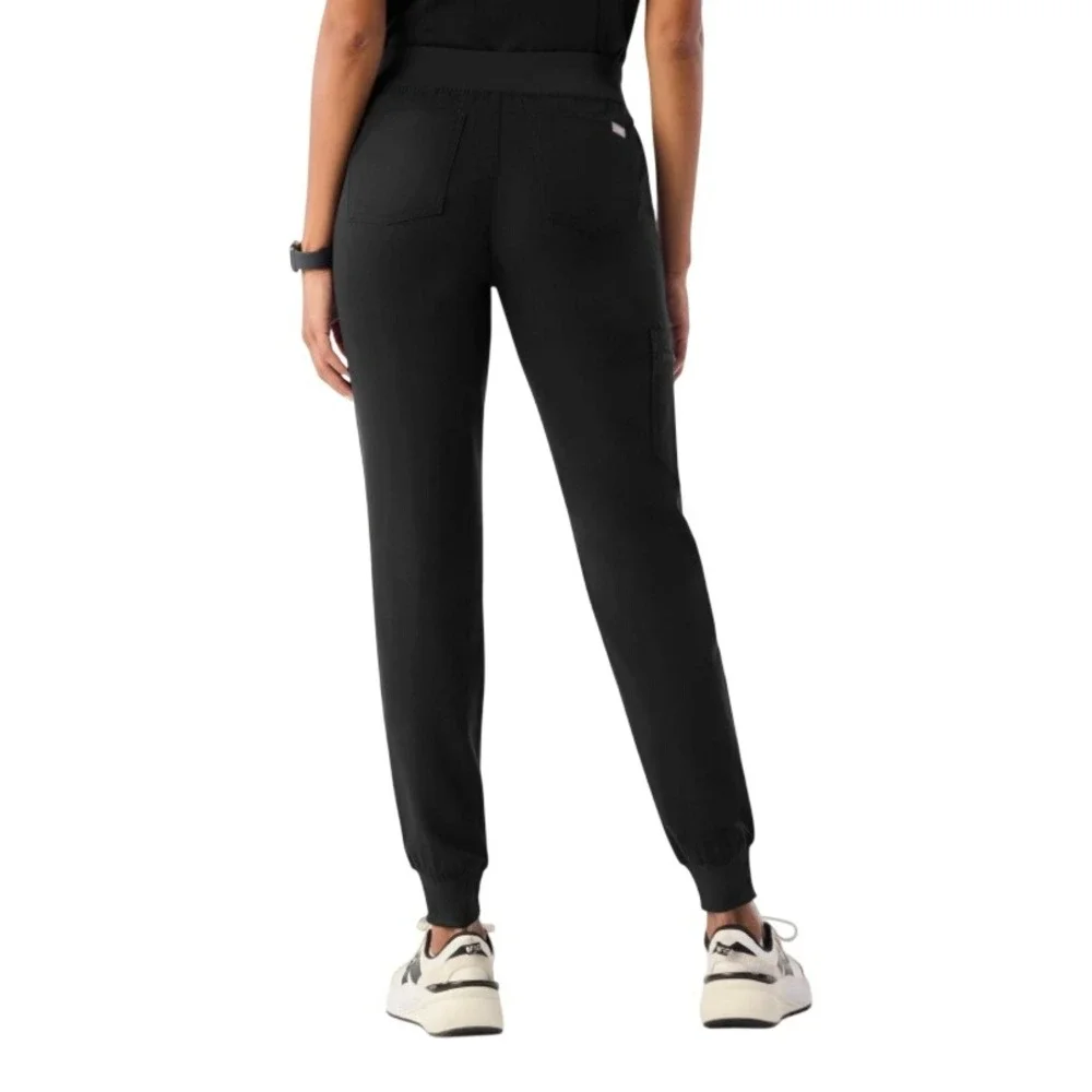 FIGS Zamora Jogger Scrub Pants Mens Black‎ Cargo Medical Uniform Size Small Tall